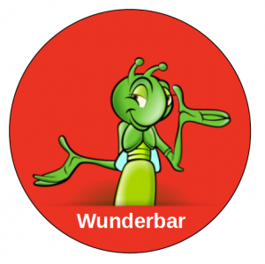 Wunderbar Sticker